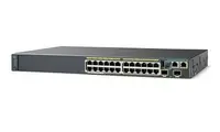 WS-C2960S-24PS-L - Cisco Catalyst 2960S 24-Port 24 x 10/100/1000 PoE Layer 2 1U Rack-mountable Manageable Ethernet Switch