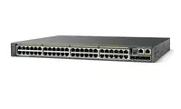 WS-C2960S-48LPD-L - Cisco Catalyst 2960-S PoE+ 48 x Ports 10/100/1000Base-T + 4 x SFP Layer 2 Managed Gigabit Ethernet Network Switch