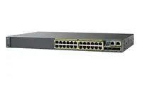 WS-C2960X-24TS-L - Cisco Catalyst 2960-X Series 24 x Ports 10/100/1000Base-T + 2 x Gigabit SFP Layer 2 Managed 1U Rack-Mountable Gigabit Ethernet Network Switch
