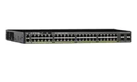 WS-C2960X-48TS-L - Cisco Catalyst 2960-X 48 x Ports 10/100/1000Base-T + 4 x Gigabit SFP Layer 2 Managed Rack-mountable 1U Gigabit Ethernet Network Switch
