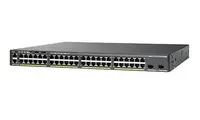 WS-C2960XR-48LPS-I - Cisco Catalyst 2960 PoE RJ-45 48 x Ports 10/100/1000Base-LX 2 x SFP Ports Gigabit L3 Managed Network Switch