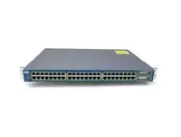 WS-C2975GS-48PS-L - Cisco Catalyst 2975 PoE RJ-45 48 x Ports 10/100/1000Base-T + 4 x SFP Layer 3 Managed Gigabit Ethernet Switch