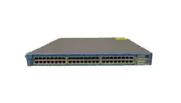 WS-C3550-48 - Cisco Catalyst 48-Ports 48 x 10/100Base-T + 2 x GBIC Slot Layer 3 Managed stackable Fast Ethernet Network Switch