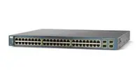 WS-C3560-48TS-S - Cisco Catalyst 3560 48 x Ports 10/100Base-T + 4 x SFP Layer 3 Managed Fast Ethernet Network Switch