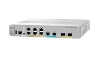 WS-C3560CX-8PC-S - Cisco ONE Catalyst PoE+ RJ-45 8 x Ports 10/100/1000Base-T + 1G Uplinks Layer 2 Managed Rack Mountable Gigabit Ethernet Switch