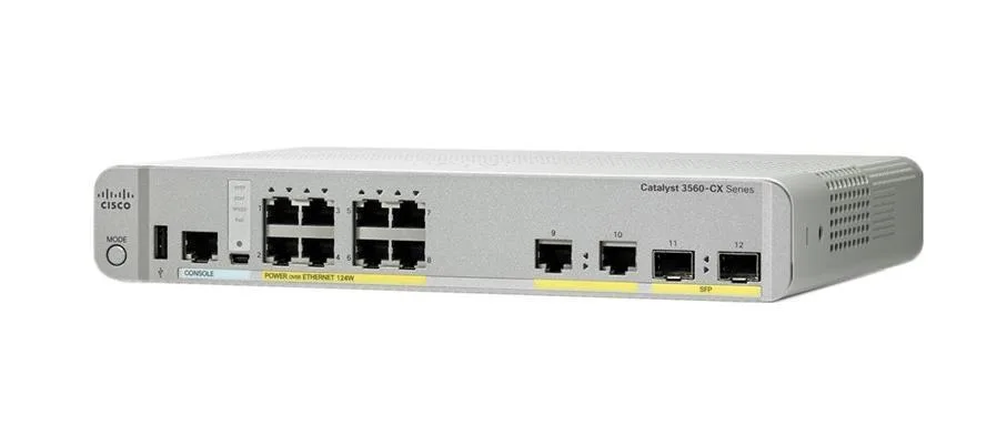 WS-C3560CX-8PTS-RF - Cisco Catalyst Network Switch