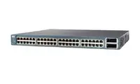 WS-C3560E-48PD-S - Cisco Catalyst 3560E PoE 48 x Ports 10/100/1000Base-T + 4 x SFP Layer 3 Managed Gigabit Ethernet Network Switch