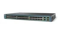 WS-C3560G-48PS-E - Cisco Catalyst 3560G PoE 48 x Ports 10/100/1000Base-T + 4 x SFP Layer 3 Managed Gigabit Ethernet Network Switch