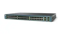 WS-C3560G-48TS-S - Cisco Catalyst 3560 48-Ports 48 x 10/100/1000Base-T + 4 x SFP Layer 3 Managed Gigabit Ethernet Network Switch