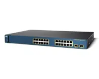 WS-C3560V2-24TS-SD - Cisco Catalyst 3560 RJ-45 24 x Ports 10/100Base-TX + 2 x SFP Layer 3 Managed Fast Ethernet Switch