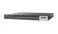 WS-C3560X-48P-S - Cisco Catalyst 3560 PoE RJ-45 48 x Ports 10/100/1000Base-T + 2 x SFP Slots Layer 3 Managed Gigabit Ethernet Switch