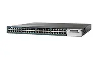 WS-C3560X-48PF-S - Cisco Catalyst 3560 PoE RJ-45 48 x Ports 10/100/1000Base-T + 2 x SFP Slots Layer 3 Managed Gigabit Ethernet Switch