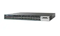WS-C3560X-48T-L - Cisco Catalyst 3560 PoE RJ-45 48 x Ports 10/100/1000Base-T + 2 x SFP Slots Layer 3 Managed Gigabit Ethernet Switch