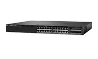 WS-C3650-24PD-E - Cisco Catalyst PoE 3650 24 x Ports 10/100/1000Base-T + 4 x SFP Layer 3 Managed Stackable 1U Rack-Mountable Gigabit Ethernet Network Switch