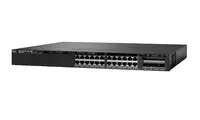 WS-C3650-24PDM-L - Cisco Catalyst PoE 3650 24 x Ports 10/100/1000Base-T + 4 x SFP Layer 3 Managed Stackable 1U Rack-Mountable Gigabit Ethernet Network Switch