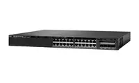 WS-C3650-24PS-S - Cisco Catalyst PoE 3650 24 x Ports 10/100/1000Base-T + 4 x SFP Layer 3 Managed Stackable 1U Rack-Mountable Gigabit Ethernet Network Switch