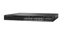WS-C3650-24TD-E - Cisco Catalyst 3650 24 x Ports 10/100/1000Base-T + 4 x SFP Layer 3 Managed Stackable 1U Rack-Mountable Gigabit Ethernet Network Switch