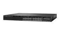 WS-C3650-24TS-E - Cisco Catalyst 3650 24 x Ports 10/100/1000Base-T + 4 x SFP Layer 3 Managed Stackable 1U Rack-Mountable Gigabit Ethernet Network Switch