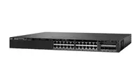 WS-C3650-24TS-S - Cisco Catalyst 3650 24 x Ports 10/100/1000Base-T + 4 x SFP Layer 3 Managed Stackable 1U Rack-Mountable Gigabit Ethernet Network Switch