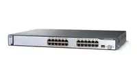 WS-C3750-24PS-E - Cisco Catalyst 3750 24-Ports 10/100BaseFX + 2 x SFP Layer 2 Managed Fast Ethernet Neywork Switch