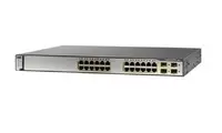 WS-C3750G-24PS-E - Cisco Catalyst 3750G PoE 24 x Ports 10/100/1000base-T + 4 x SFP Layer 3 Managed Gigabit Ethernet Network Switch