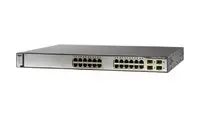 WS-C3750G-24PS-S - Cisco Catalyst 3750G PoE 24 x Ports 10/100/1000base-T + 4 x SFP Layer 3 Managed Gigabit Ethernet Network Switch