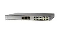 WS-C3750G-24TS-S - Cisco Catalyst 3750 24-Port 24 x 10/100/1000T RJ-45 Layer3 1U Rack-mountable Manageable Switch