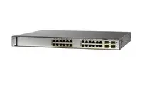 WS-C3750G-24TS-S1U - Cisco Catalyst 3750 24-Port RJ-45 24 x 10/100/1000Base-T + 2 SFP-based Layer3 Managed 1U Rack-mountable Gigabit Ethernet Switch