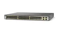 WS-C3750G-48PS-E - Cisco Catalyst 3750G Series PoE 48 x Ports 10/100/1000Base-T + 4 x SFP+ Layer 3 Managed Gigabit Ethernet Network Switch