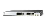 WS-C3750V2-24TS-E - Cisco Catalyst 3750V2 24 x Ports 10/100base-FX + 2 x SFP Layer 3 Managed Fast Ethernet Network Switch
