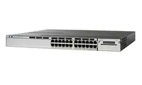 WS-C3750X-24P-E - Cisco Catalyst 3750X PoE+ 24 x Ports 10/100/1000Base-T Layer 3 Managed Gigabit Ethernet Network Switch