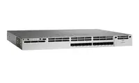 WS-C3850-12S-S - Cisco Catalyst 3850 12 x Ports SFP+ 10GBase-T Layer 3 Managed Stackable Gigabit Ethernet Network Switch