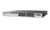 WS-C3850-24P-L - Cisco Catalyst 3850 Series PoE+ 24 x Ports SFP+ 10GBase-T Layer 3 Managed 1U Rack-Mountable Gigabit Ethernet Network Switch