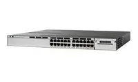 WS-C3850-24PW-S - Cisco Catalyst 3850 Series PoE+ 24 x Ports SFP+ 10GBase-T Layer 3 Managed 1U Rack-Mountable Gigabit Ethernet Network Switch