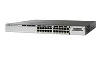 WS-C3850-24T-L - Cisco Catalyst 3850 Series 24 x Ports SFP+ 10GBase-T Layer 3 Managed 1U Rack-Mountable Gigabit Ethernet Network Switch