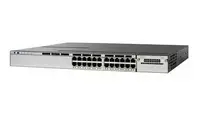 WS-C3850-24T-S - Cisco Catalyst 3850 Series 24 x Ports SFP+ 10GBase-T Layer 3 Managed 1U Rack-Mountable Gigabit Ethernet Network Switch