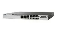WS-C3850-24U-S - Cisco Catalyst 3850 Series UPoE 24 x Ports SFP+ 10GBase-T Layer 3 Managed 1U Rack-Mountable Gigabit Ethernet Network Switch