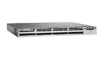 WS-C3850-24XS-E - Cisco Catalyst 3850 Series 24 x Ports SFP+ 10GBase-T Layer 3 Managed 1U Rack-Mountable Gigabit Ethernet Network Switch