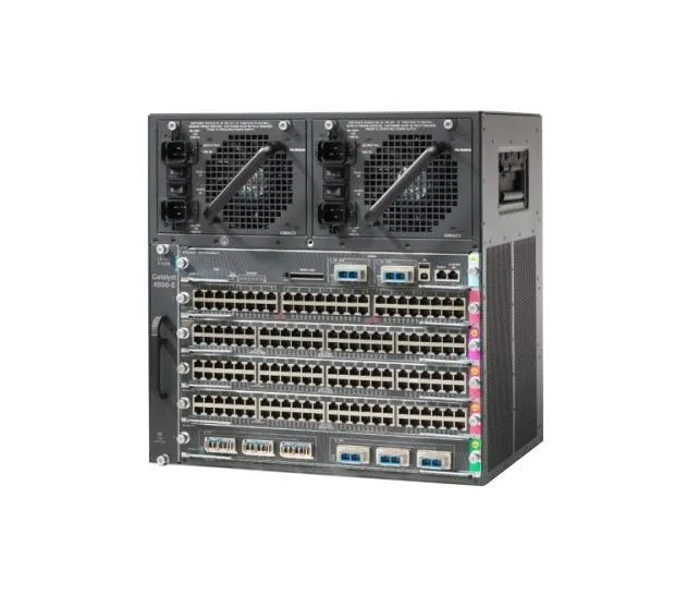 Cisco Catalyst WS-C4506E-S6L-96V+ Network Switch Chassis