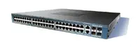 WS-C4948-10GE-E - Cisco Catalyst 4948 48 x 10/100/1000Base-T + 4 x shared SFP Layer 3 managed Rack-Mountable Gigabit Ethernet Network Switch