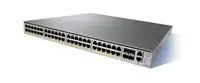 WS-C4948E-F-S - Cisco Catalyst 4948 48 x 10/100/1000Base-T + 4 x shared SFP Layer 3 managed Rack-Mountable Gigabit Ethernet Network Switch