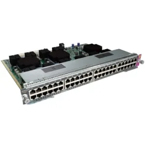 Cisco Catalyst WS-X4748-RJ45V+E 4500E 48 x Ports 10/100/1000Base-T Gigabit Ethernet Service Module