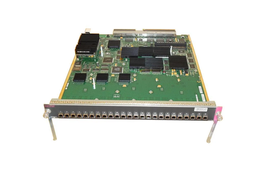 WS-X6524-100FX-MM - Cisco Catalyst 6500 24-Port 24 x MT-RJ 100Base-FX + 1 x Expansion Slot Layer 2 Managed Optical Fiber Fast Ethernet Switching Module