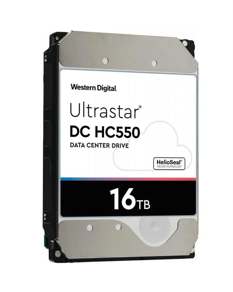 WUH721816AL5201 - Western Digital Ultrastar DC HC550 16TB 7200RPM SAS 6Gb/s SED 512MB Cache 3.5-inch Hard Drive