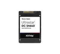 WUS4BB096D7P3E4 - Western Digital Ultrastar DC SN640 960GB Triple-Level Cell PCI Express 3.1 x4 NVMe (SED) TCG U.2 2.5-inch Solid State Drive