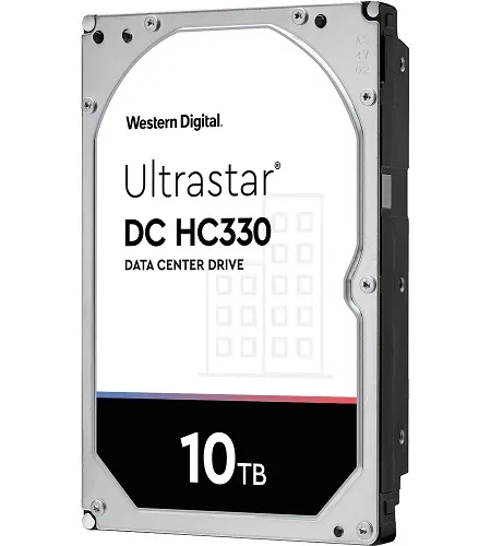 WUS721010ALE6L4 - Western Digital Ultrastar DC HC330 10TB 7200RPM SATA 6Gb/s SE 256MB Cache 512e 3.5-inch Hard Drive