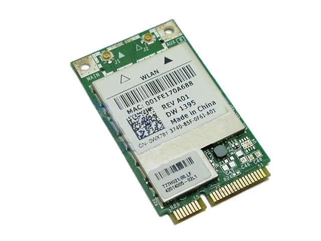 Dell WX781 Dell 0WX781 / WX781 Wireless 1395 802.11G Internal Card Network Adapter PCI Express Mini Card