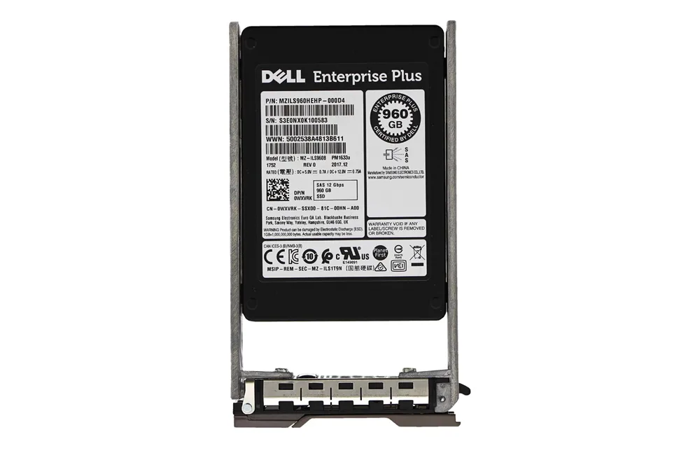 WXVRK - Dell / Compellent 960GB SAS 12Gb/s 2.5-inch Solid State Drive