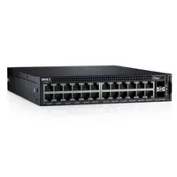 X1026 - Dell Networking X-Series X1026 24 x Ports 10/100/1000Base-T + 2 x Gigabit SFP Managed Rack-Mountable Gigabit Ethernet Switch