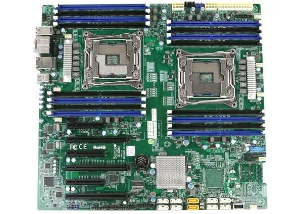 X10DAI - Supermicro Intel Xeon E5-2600 v4/v3 C612 Chipset E-ATX Dual System Board (Motherboard) Socket LGA-2011-3 R3